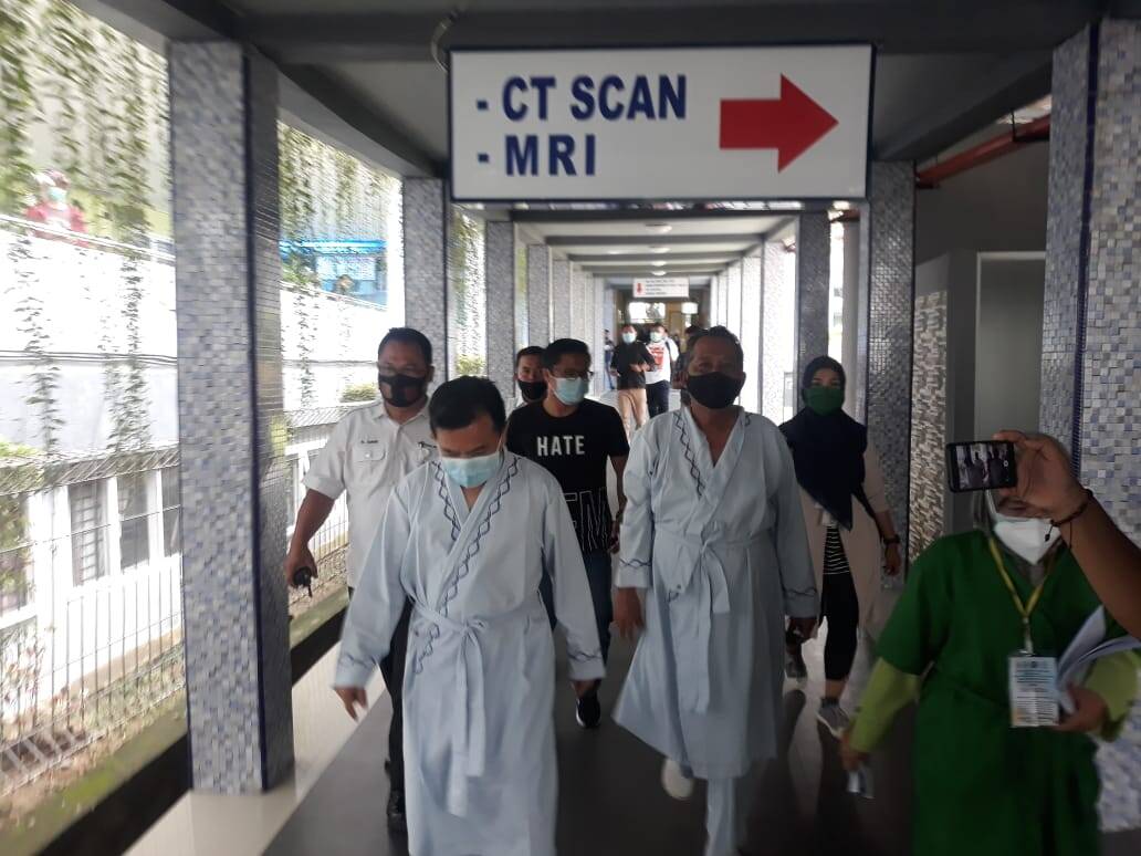 Haris-Sani Jalani Tes Kesehatan