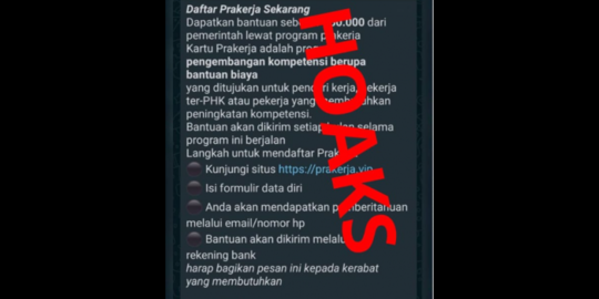 Hati-hati Penipuan Prakerja