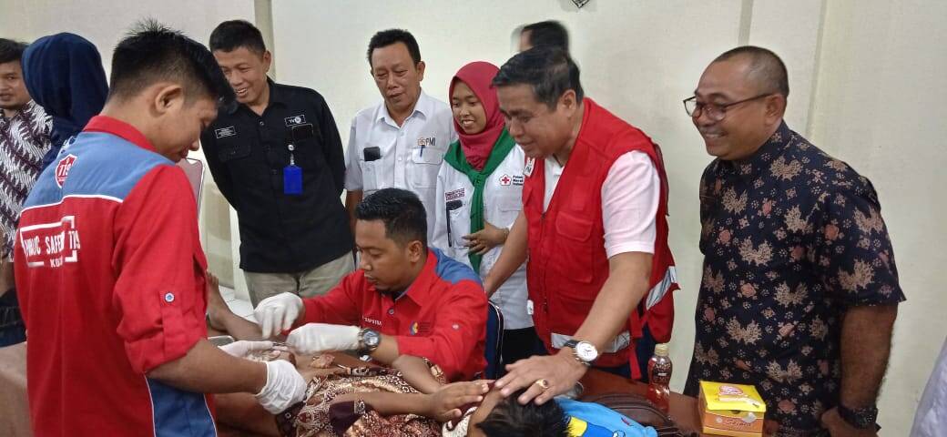 HBA Hadiri Sunatan Masal KSR PMI UPT Unbari