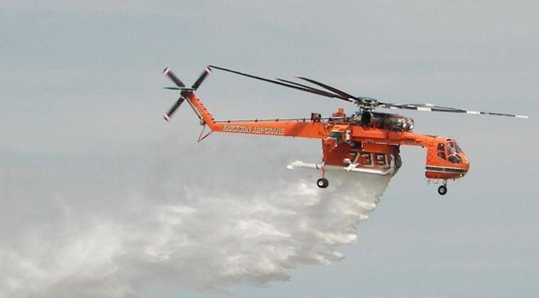Helikopter “Water Bombing” Mulai Beroperasi