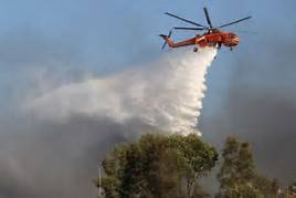 Helikopter Water Booming Kembali Diterbangkan
