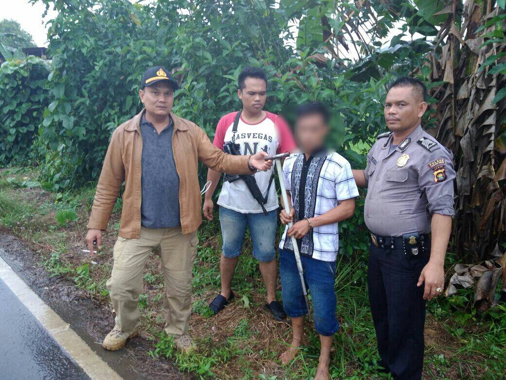 Hitungan Jam, Polsek Sabak Barat Ringkus Pembobol Warung