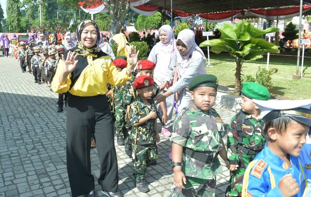 Hj Hesti Haris: Anak Harus Gembira dan Jangan Alami Kekerasan