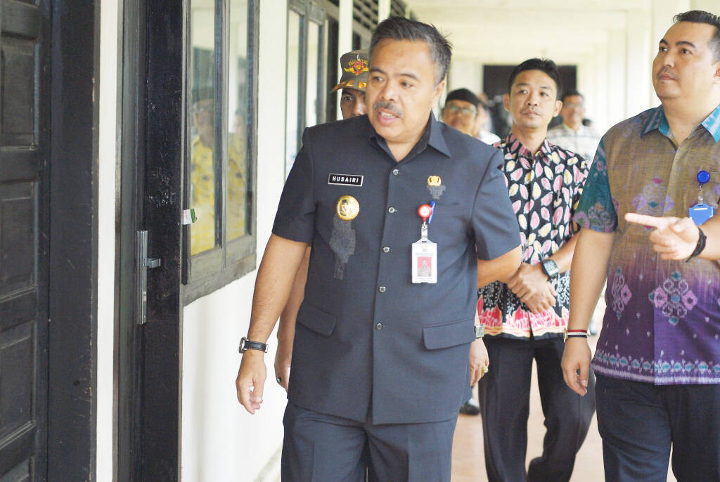 Hujan, Pjs Bupati Merangin Sidak