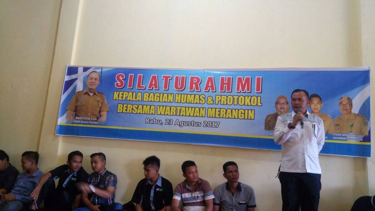 Humas Merangin Silahtuhrahmi Dengan Pers
