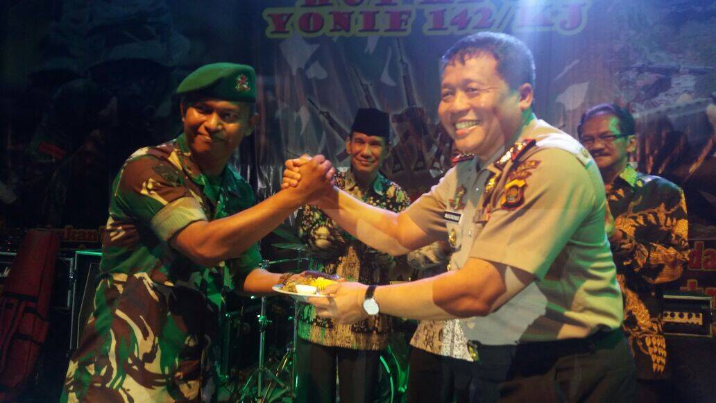 HUT ke-64, Danyon 142/Kj Gagas Program Sejuta Polibag