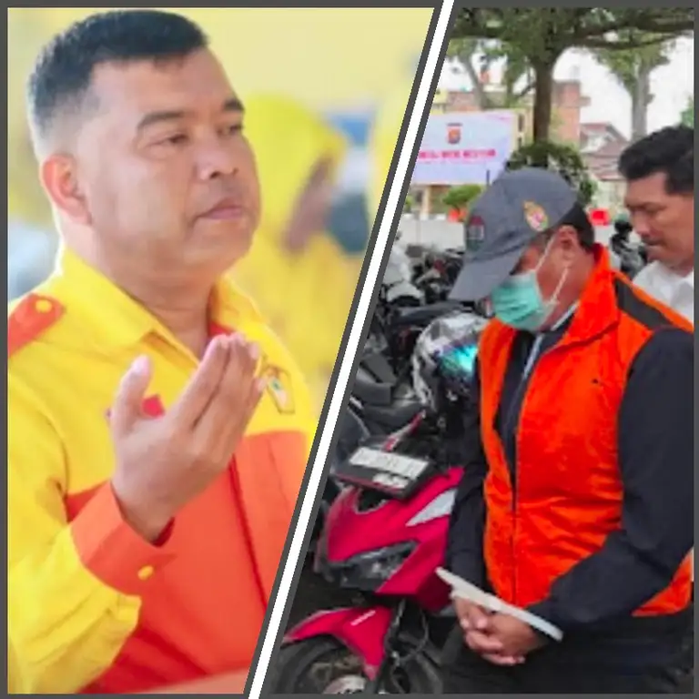 Kasus Injak-injak Dunia Pendidikan Jadi Tersangka, Varial Adhi Dibui, Amrizal Masih Ngantor di DPRD