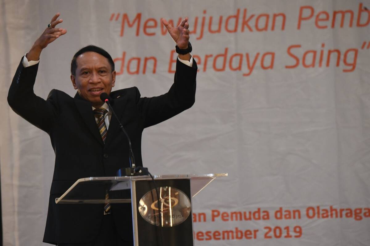 Ini Plt Menpora Pengganti Zainudin Amali