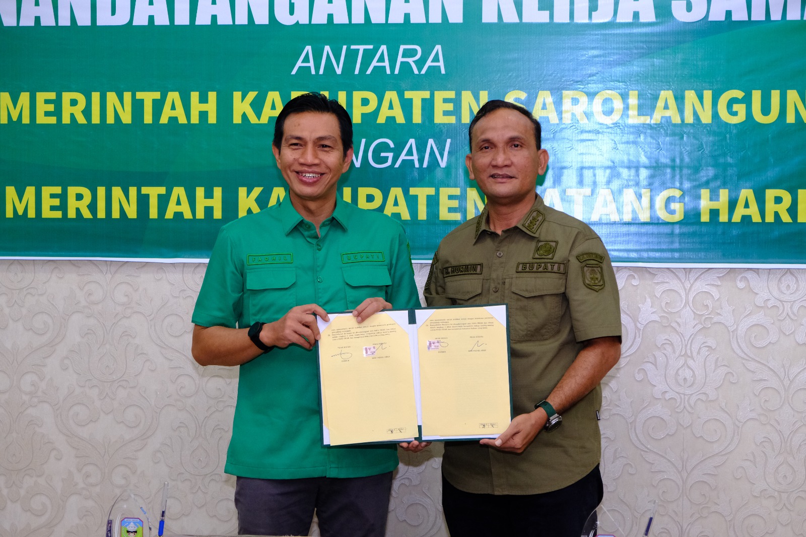Isi Kesepakatan Pemkab Batang Hari dengan Sarolangun 
