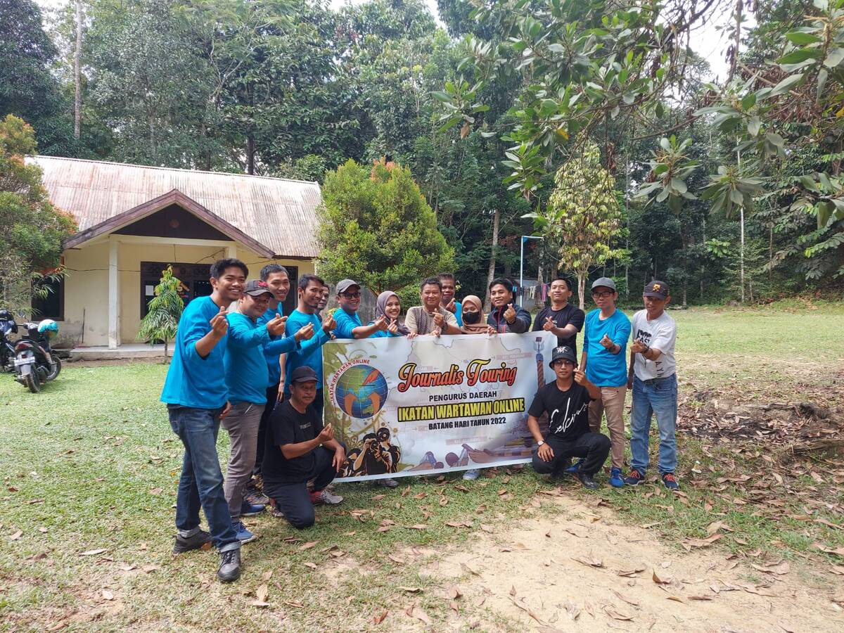 IWO Batanghari Peduli Lingkungan Gelar Jurnalis Touring ke Tahura