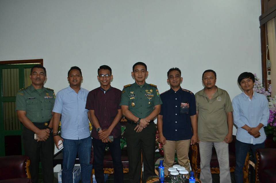 IWO Provinsi Jambi Sambangi Korem 042/Gapu