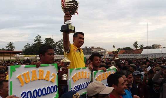 Jadi Juara Gubernur Cup 2017, Fasha Janjikan Pemain Kota Jambi Liburan ke Singapura