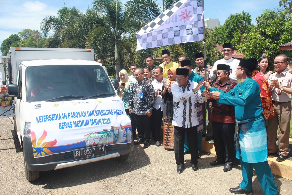 Jaga Ketersediaan Dan Stabilitas Harga Beras, Fachrori Luncurkan Beras Bulog