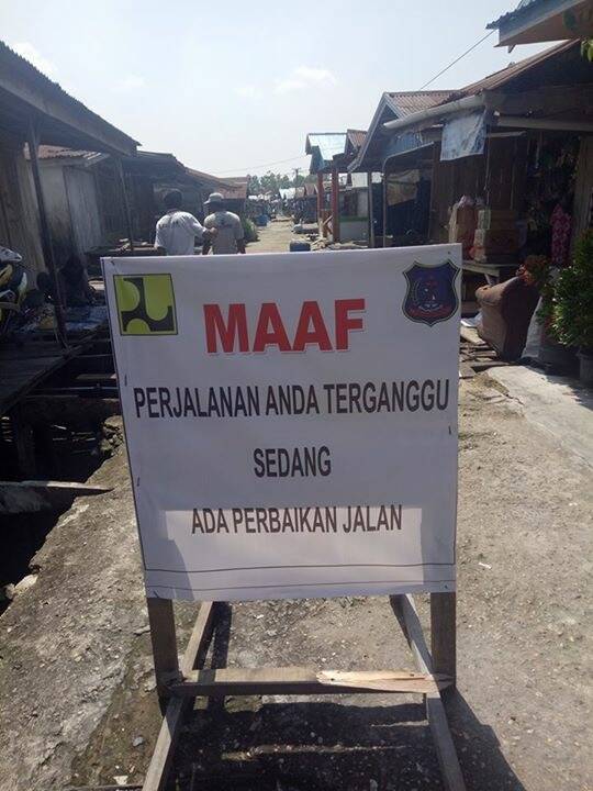 Jalan Kampung Nelayan Akhirnya Diperbaiki