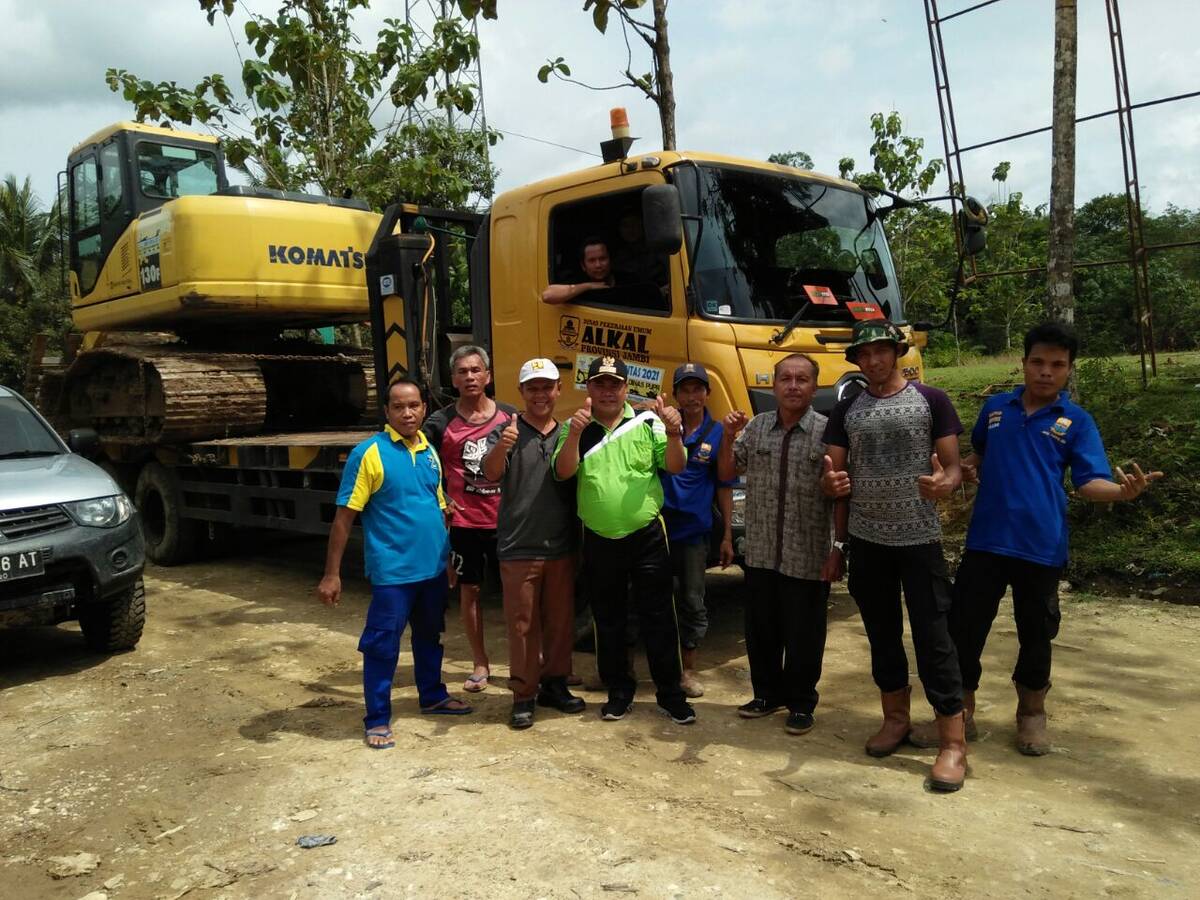 Jalan Poros Batang Asai Lonsor, Kembali Normal