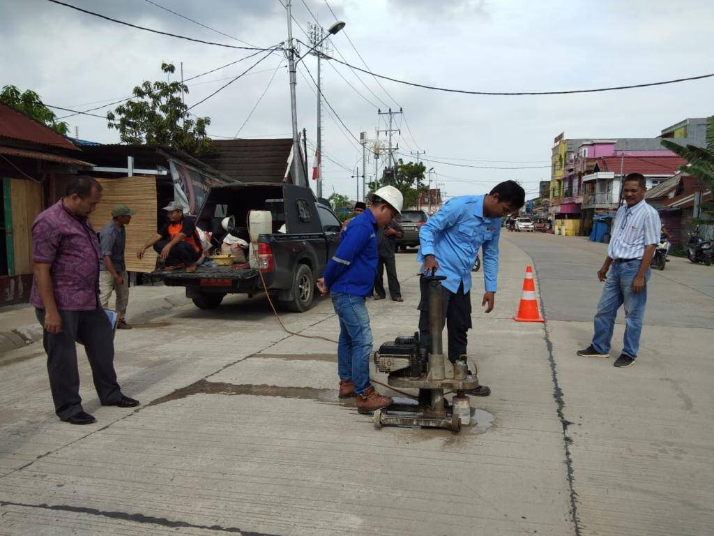 Jalan Senilai Rp 6,7 Miliyar Tanpa Pendampingan TP4D