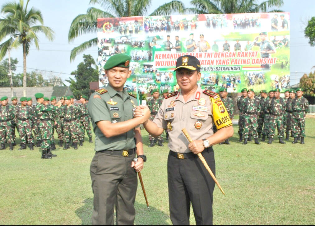 Jalin Soliditas Serta Sinergitas TNI Polri, Kapolda Jambi Kunjungi Kodim 0415/BTH