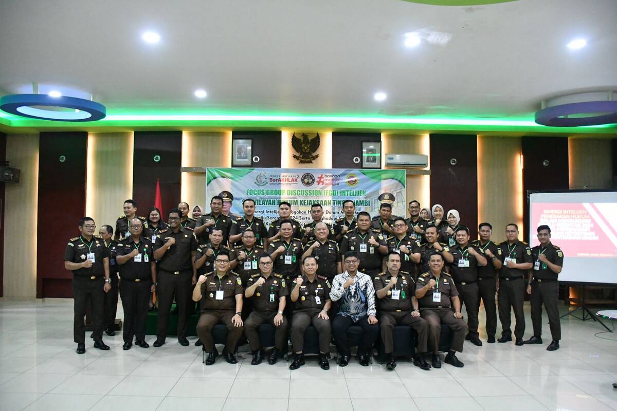 Jelang Pemilu 2024, Intelijen Kejati Jambi Gelar FGD