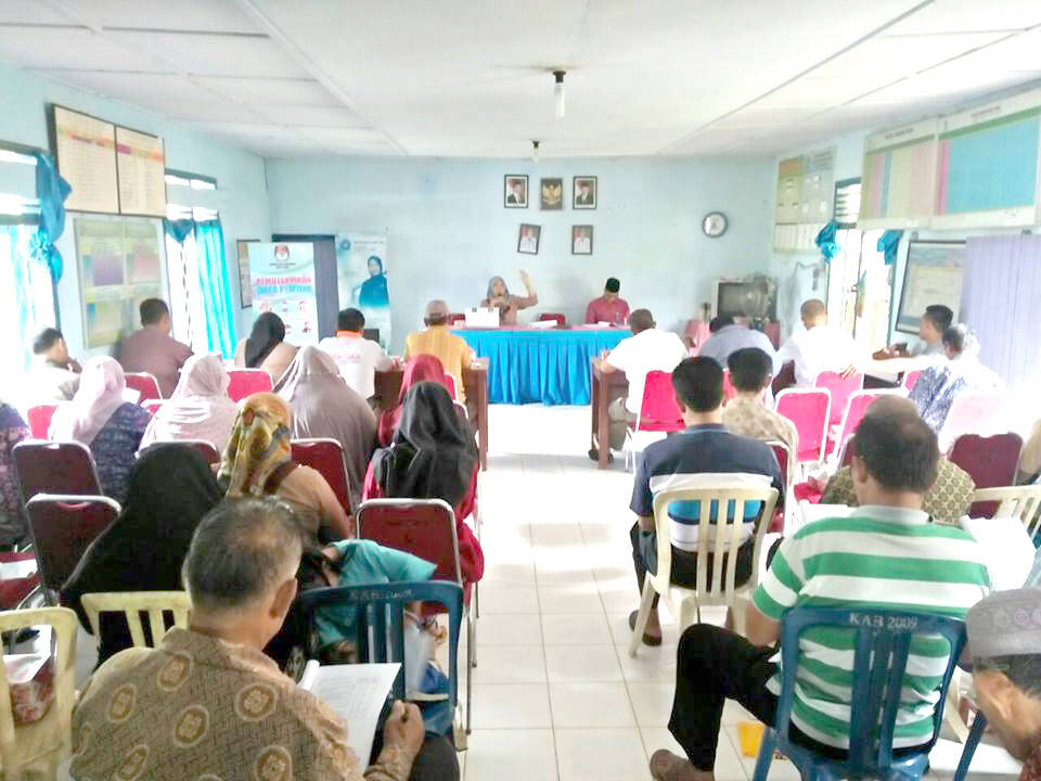 Jelang Pilkada, PPS Lakukan Bimbingan Pemuktahiran Data