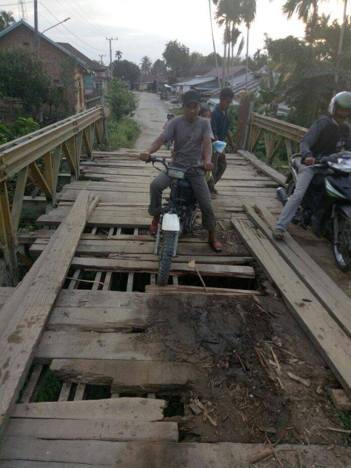 Jembatan Mansao Limun Di Bangun Tahun Ini