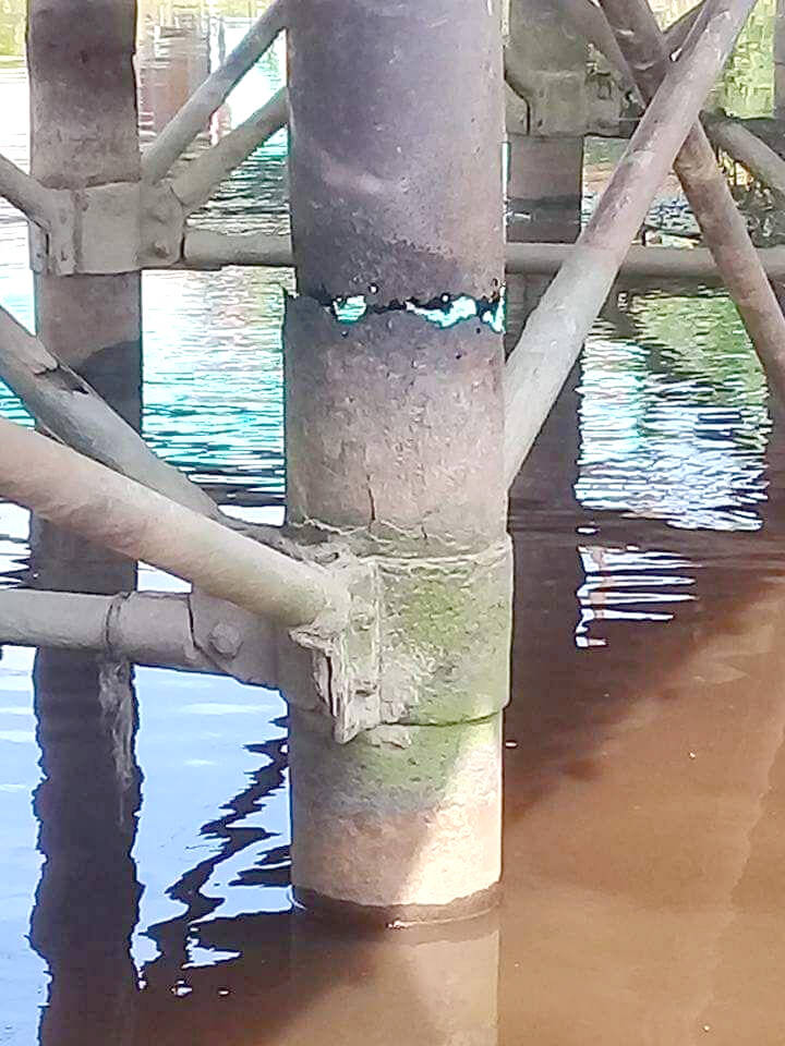 Jembatan Sugeng Rawan Ambrol