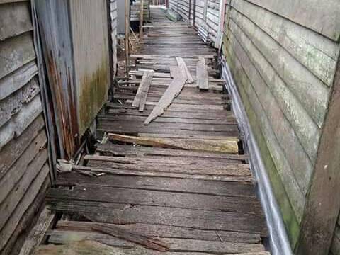 Jerambah Beton Didambakan Warga Makmur Ujung Mendahara