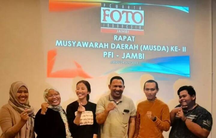 Jurnalis dan Fotografer Handal Jambi Pimpin PFI