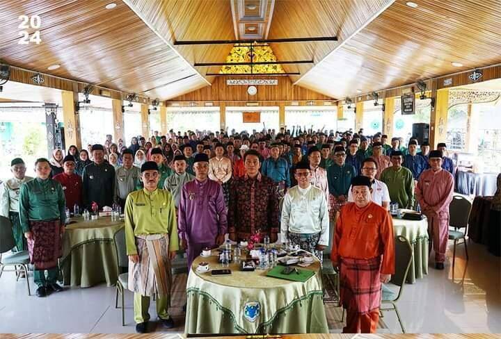 Kades dan Ketua BPD Kuatkan Visi-Misi Batanghari Tangguh