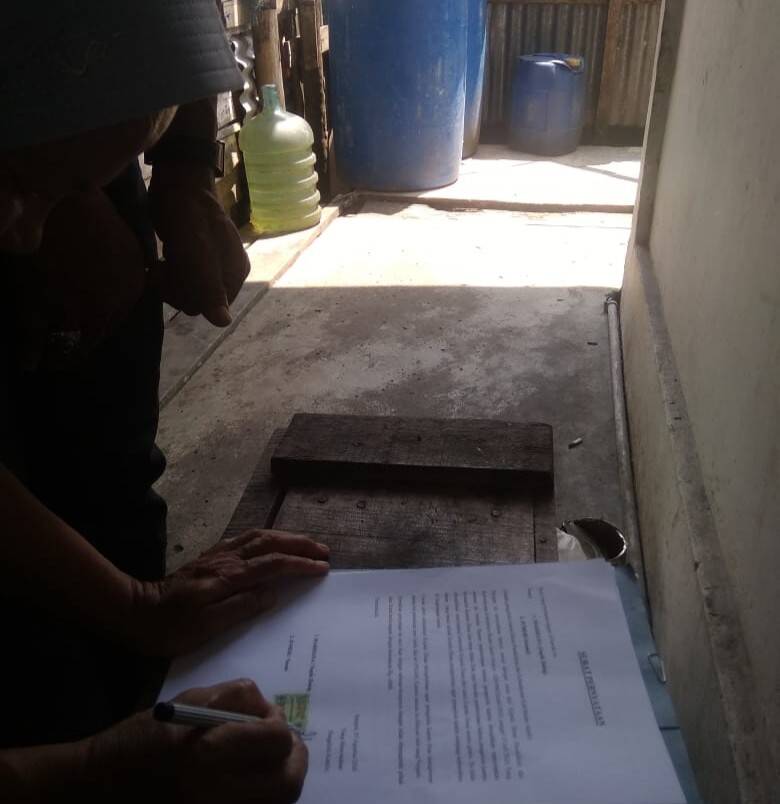 Kadisdik Muaro Jambi Paksa Pengelola Kantin Tandatangani Surat Pernyataan
