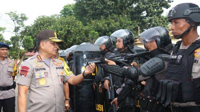 Kalemdiklat Polri Cek Kesiapan Pasukan Polda Jambi