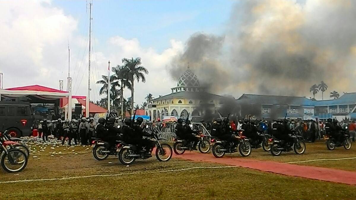Kapolda Jambi Apresiasi TNI-Polri Dalam Mengamankan Kericuhan di Polresta