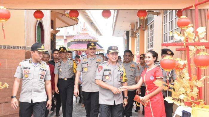 Kapolda Jambi Cek Pengamanan Imlek di Vihara