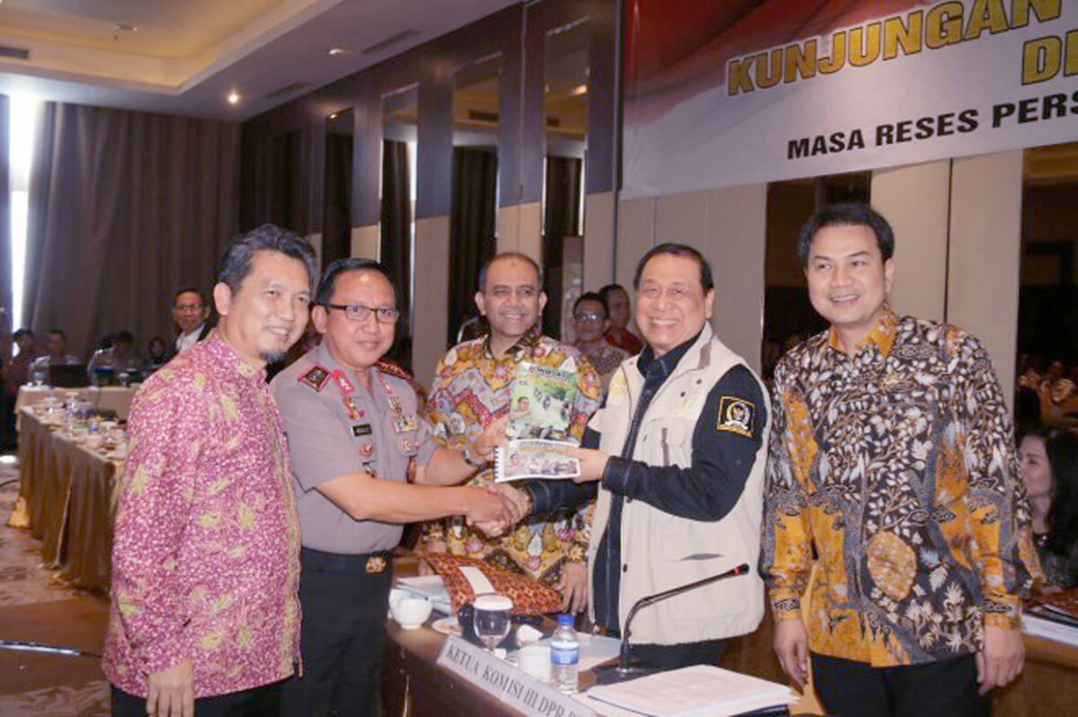 Kapolda Jambi Terima Kunjungan Kerja Komisi III DPR RI