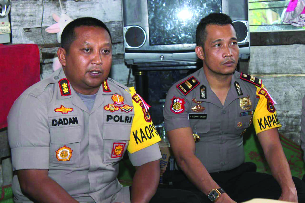 Kapolres Sarolangun Cek Langsung  Kesiagaan Anggotanya