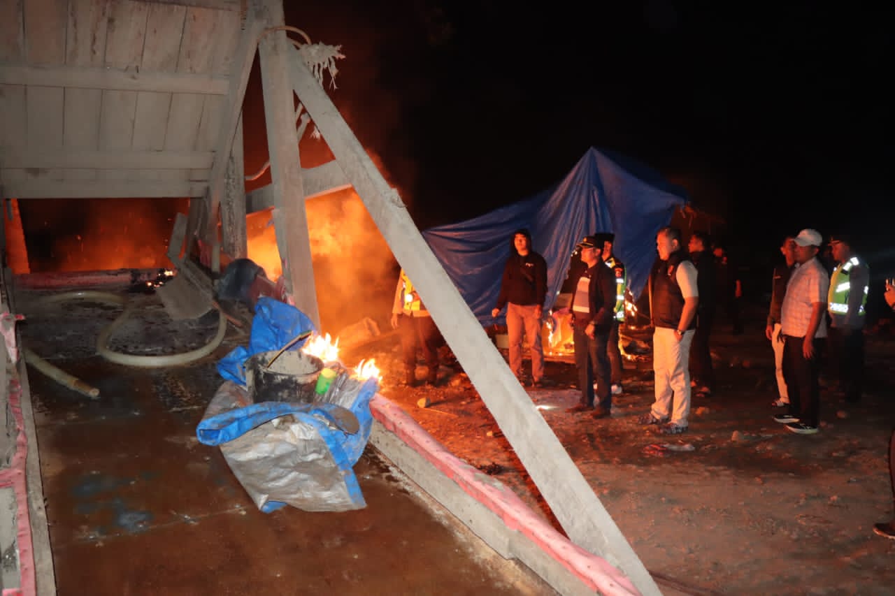 Kapolres Sawahlunto Sikat Habis Tambang Liar di Tiga Titik Lokasi