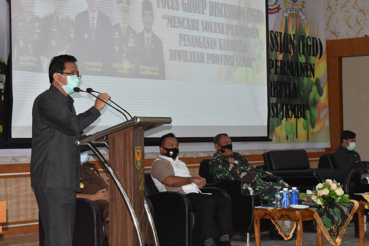 Karhutla di Jambi Tercatat 558,43 Hektar