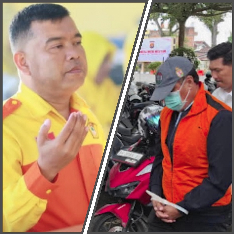 Kasus Injak-injak Dunia Pendidikan Jadi Tersangka, Varial Adhi Dibui, Amrizal Masih Ngantor di DPRD