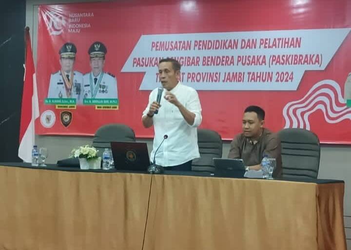 Ke 54 Calon Paskibraka Jambi, Ketua Alumni Lemhannas: Korupsi Jadi Ancaman