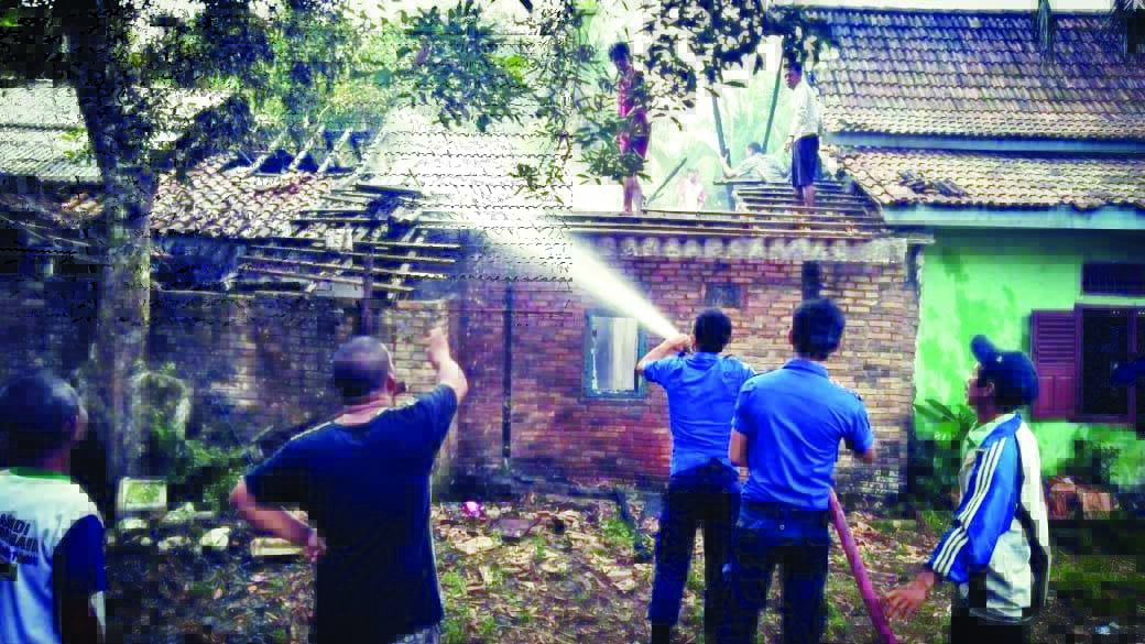 Kebakaran Ludeskan Rumah Yusuf