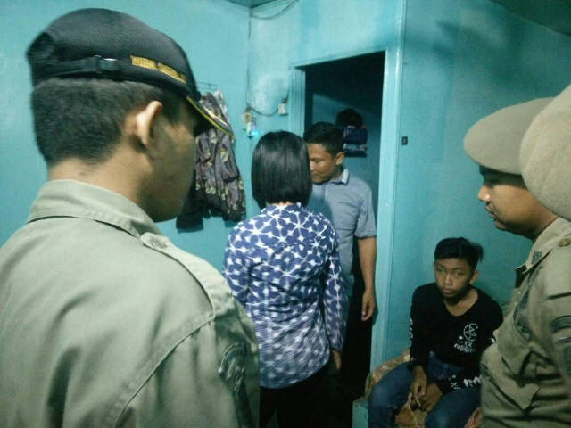 Kecamatan Pasar Razia Jam Malam