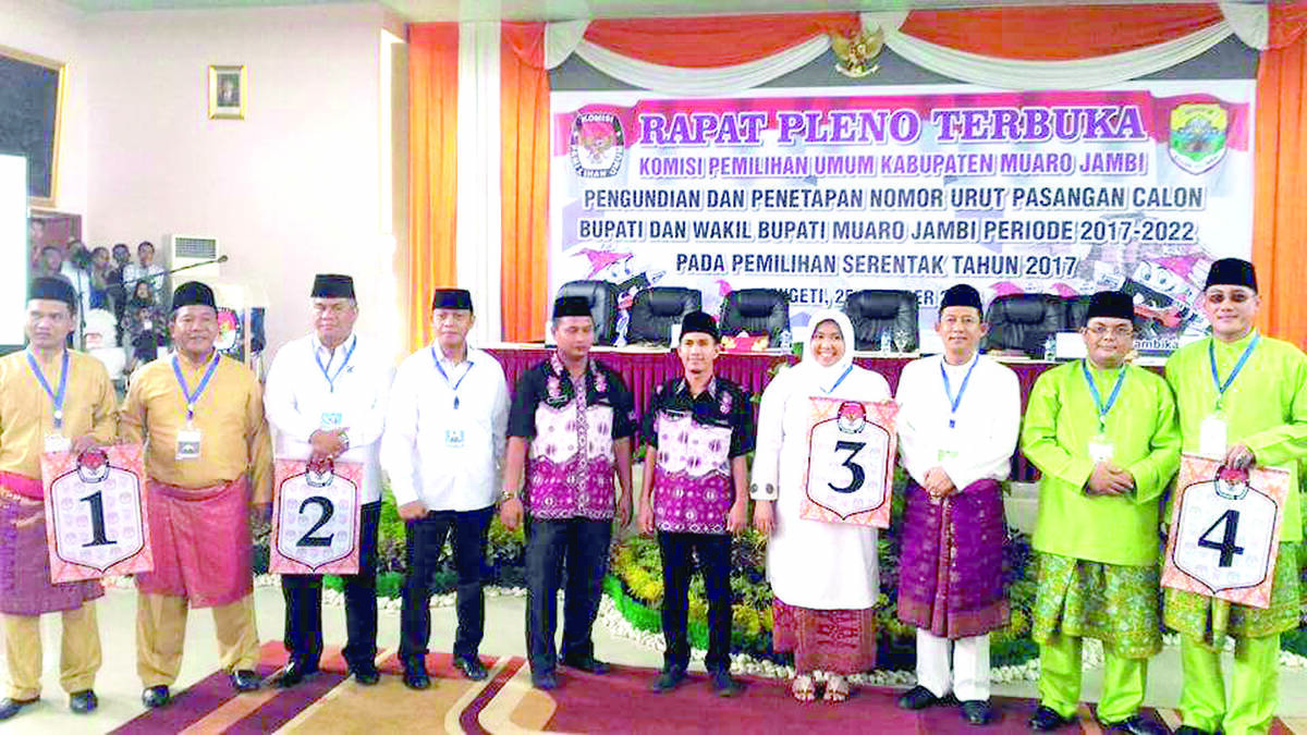 Keempat Paslon Bupati Muarojambi Nyaris Didiskualifikasi
