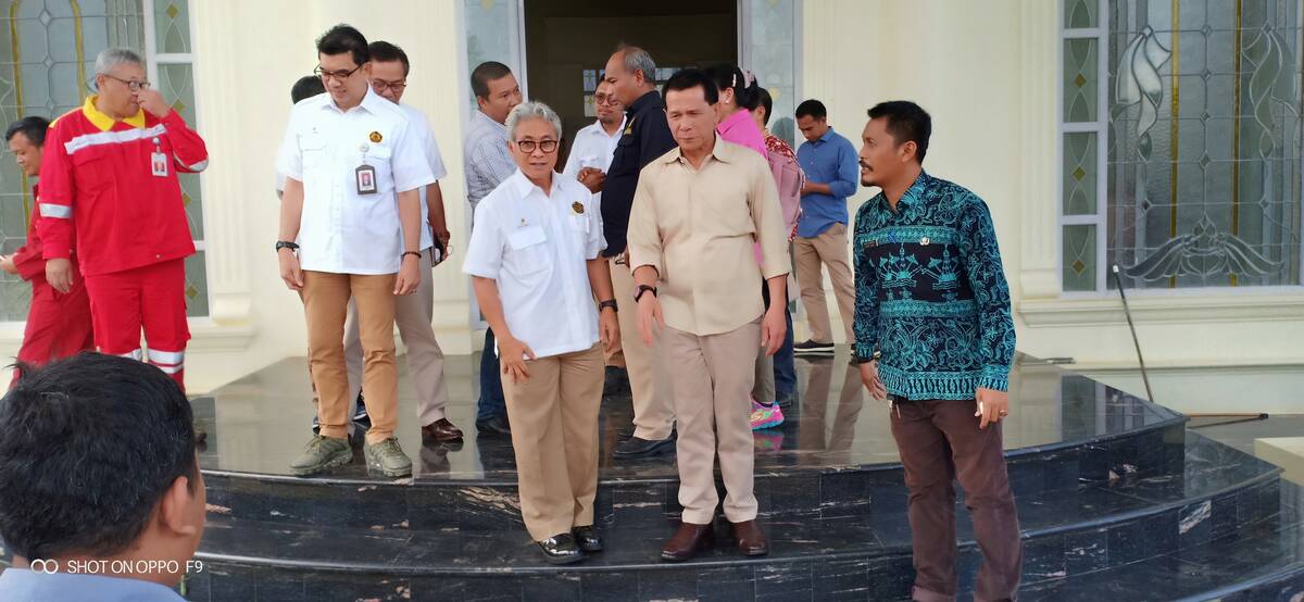 Kepala SKK Migas dan Anggota IV BPK RI Kunjungi Tanjabtim