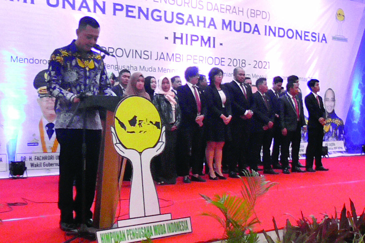 Kepengurusan HIPMI yang Baru, Dilantik