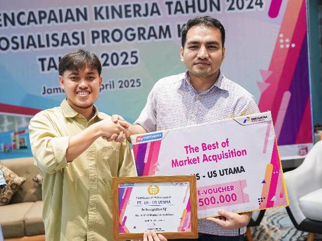 Kepiawaian PT Us-Us Utama Diakui Pertamina: The Best of Market Acquisition