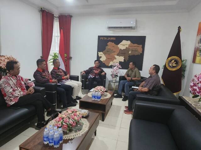 Ketemu Kabinda Jambi, FKPT Paparkan Program Rencana Pendirian Warung NKRI