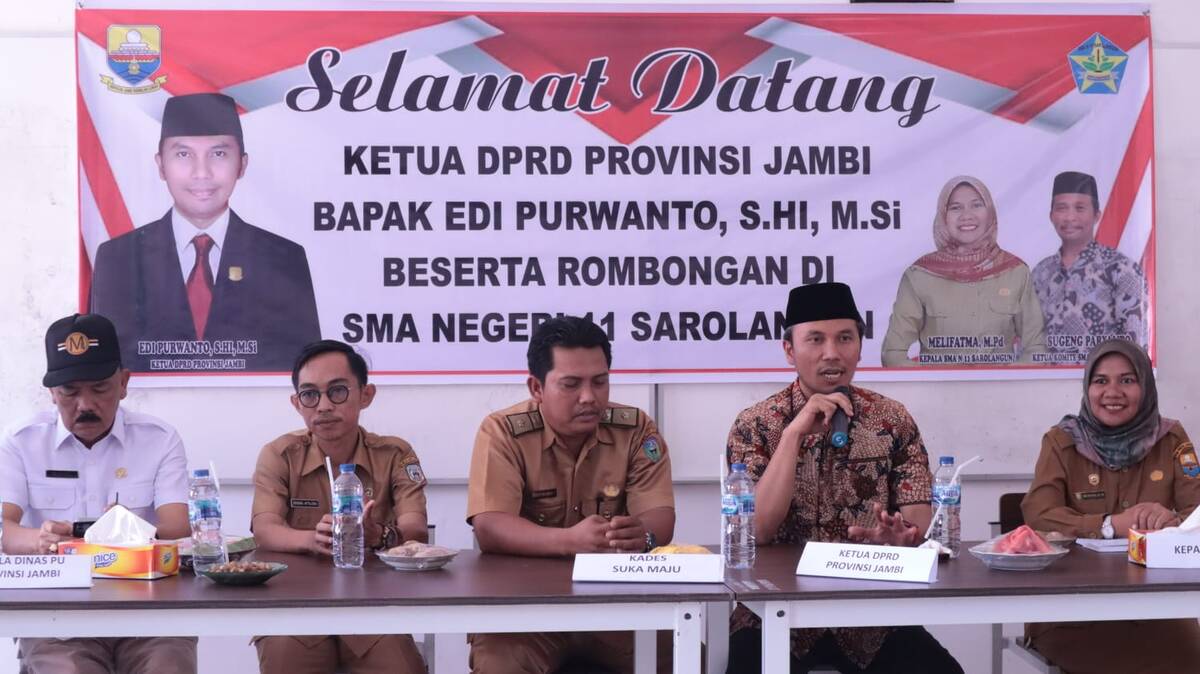 Ketika Edi Purwanto Kunker ke Sarolangun