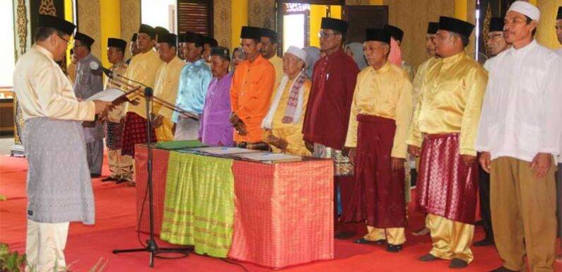 Ketua Adat Melayu Jambi Lima Kecamatan Dilantik