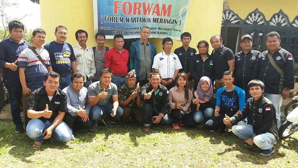 Ketua PWI Jambi Terpilih Datangi Sekretariat Forwam