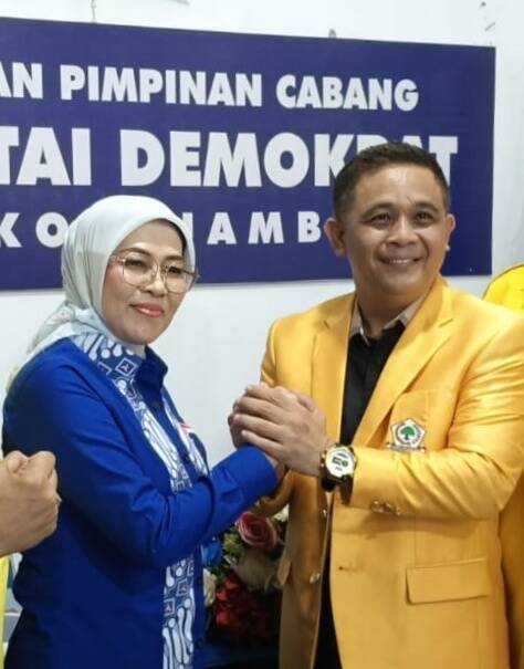 Koalisi Golkar dan Demokrat, Sambut Wacana Duet Budi-Roro di Pilwako Jambi