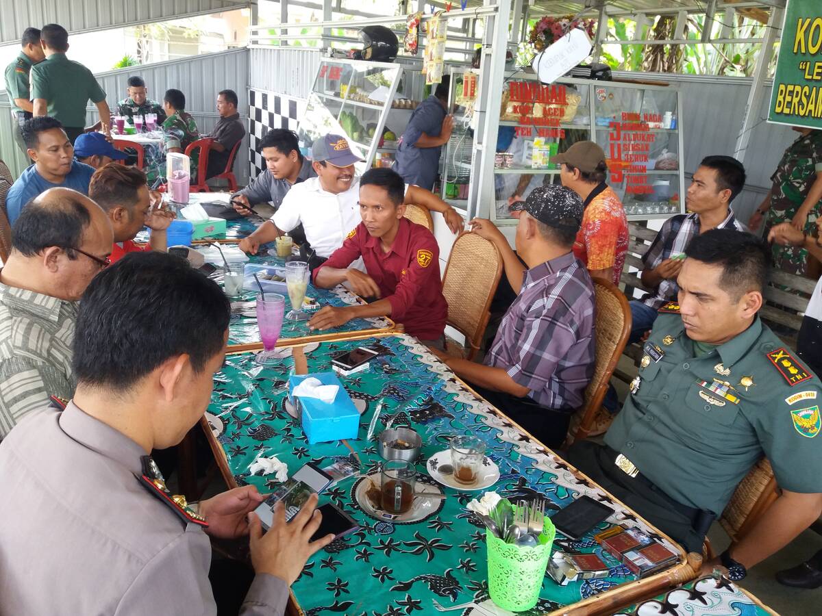 Kodim 0419/Tanjung Jabung Gelar Tatap Muka Bersama Awak Media Tanjabtim